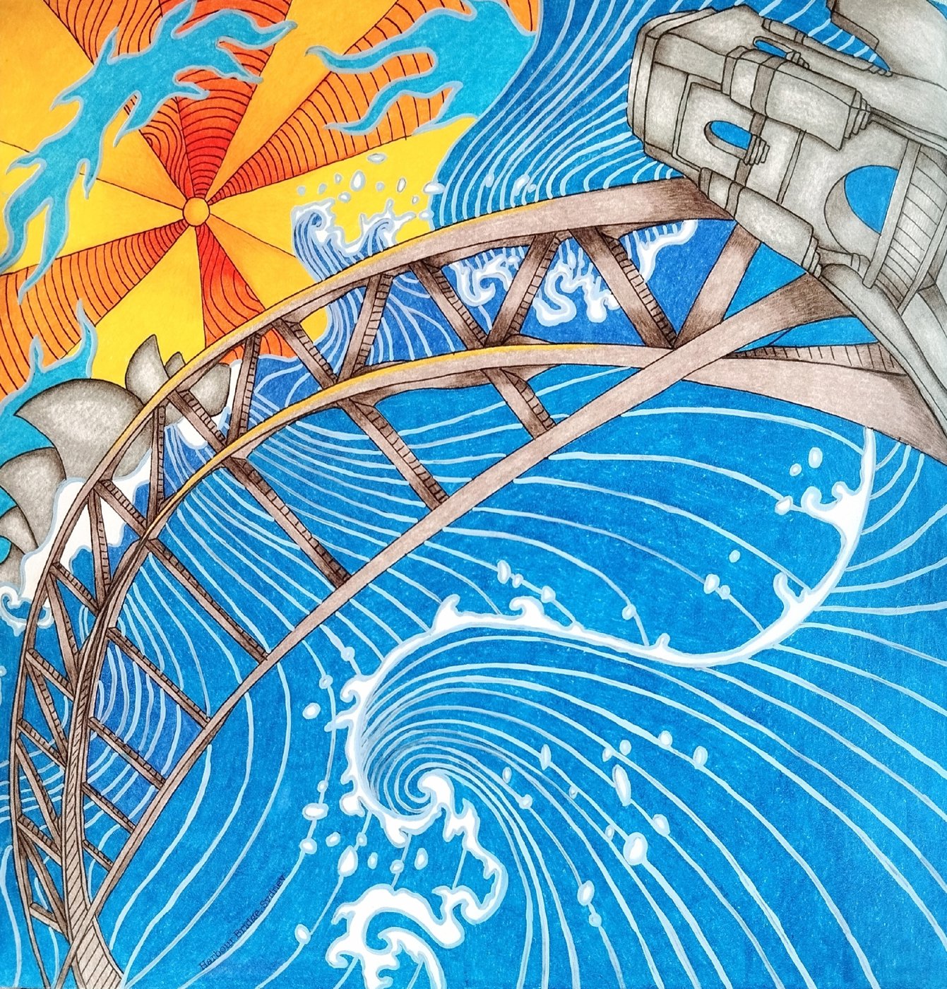 Работа от Daria_coloring_hobby