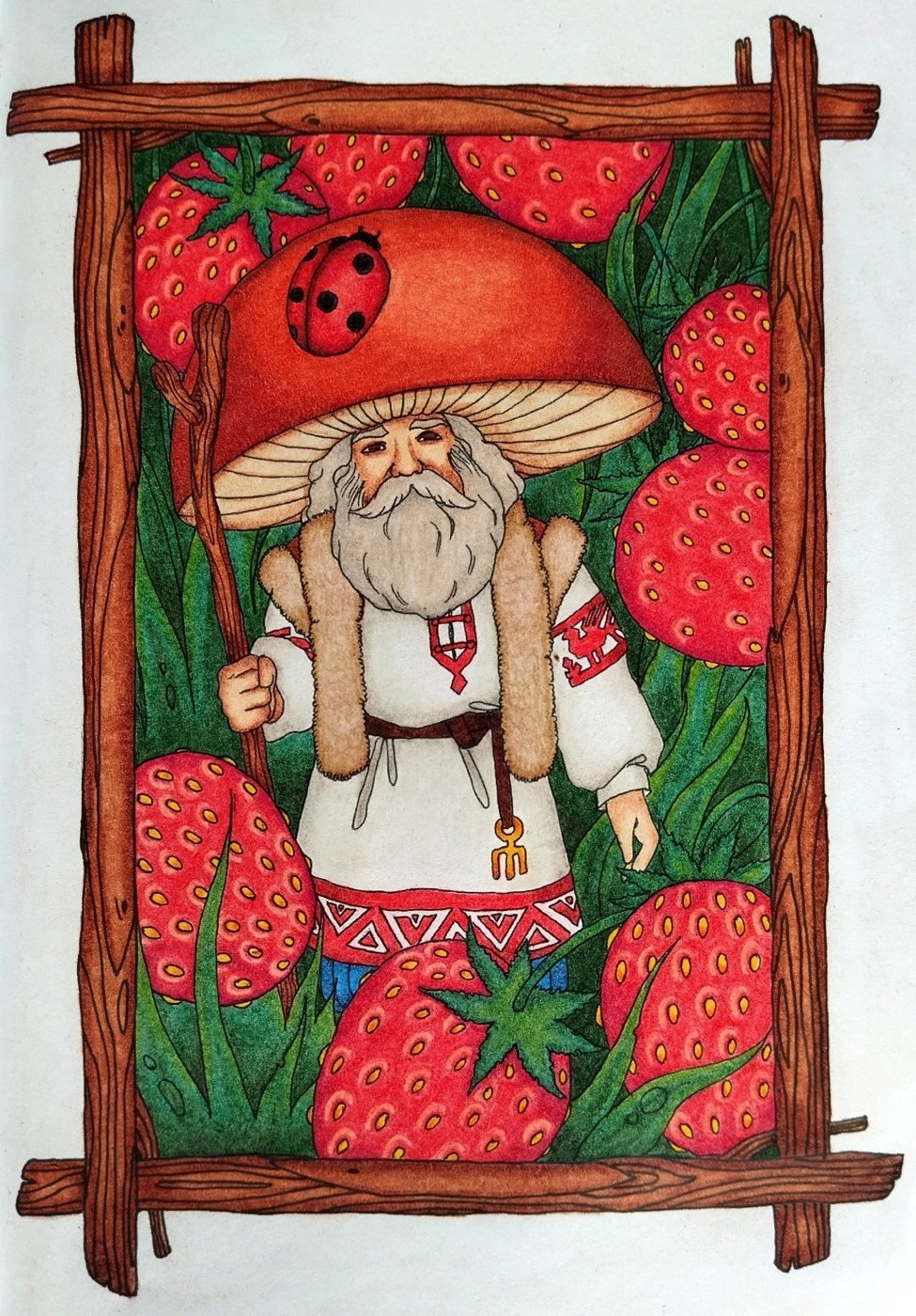 Работа от Daria_coloring_hobby