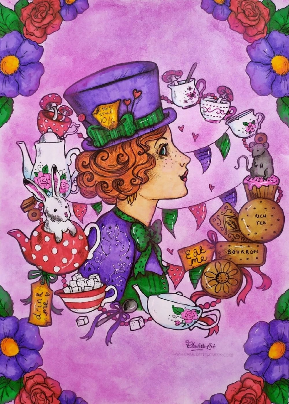 Работа от Daria_coloring_hobby