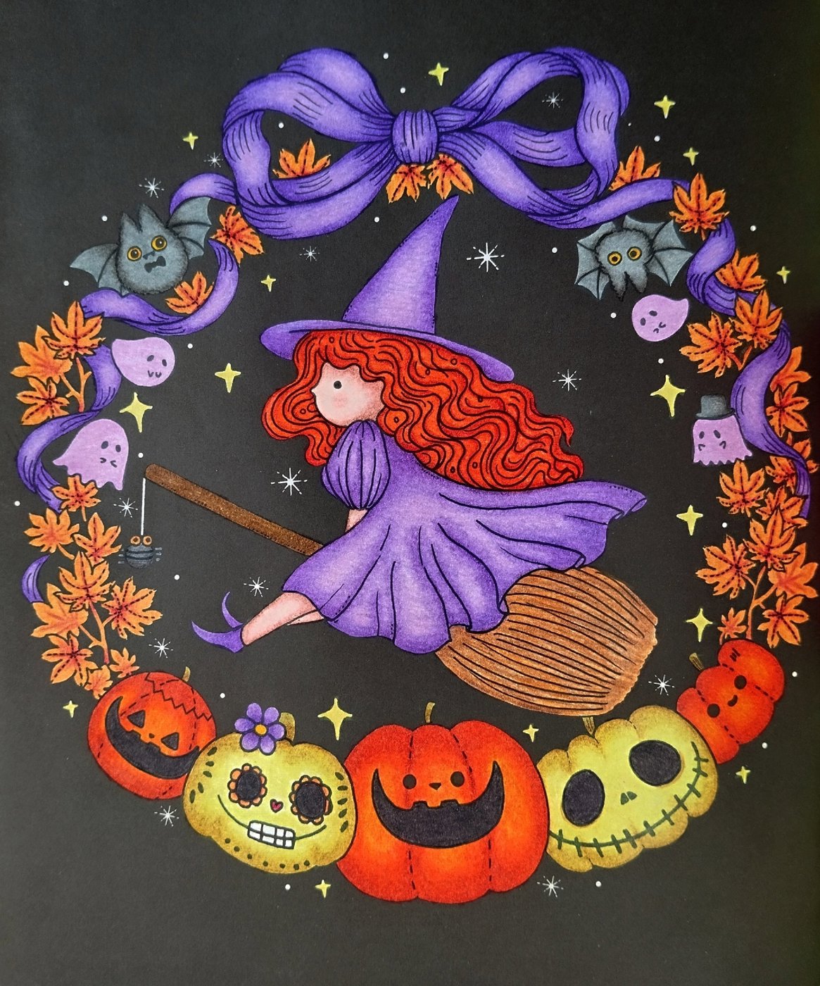 Работа от Daria_coloring_hobby