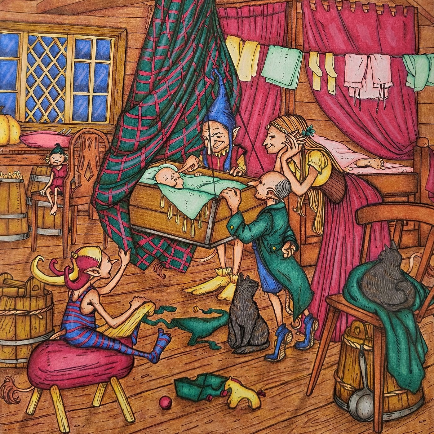 Работа от Daria_coloring_hobby