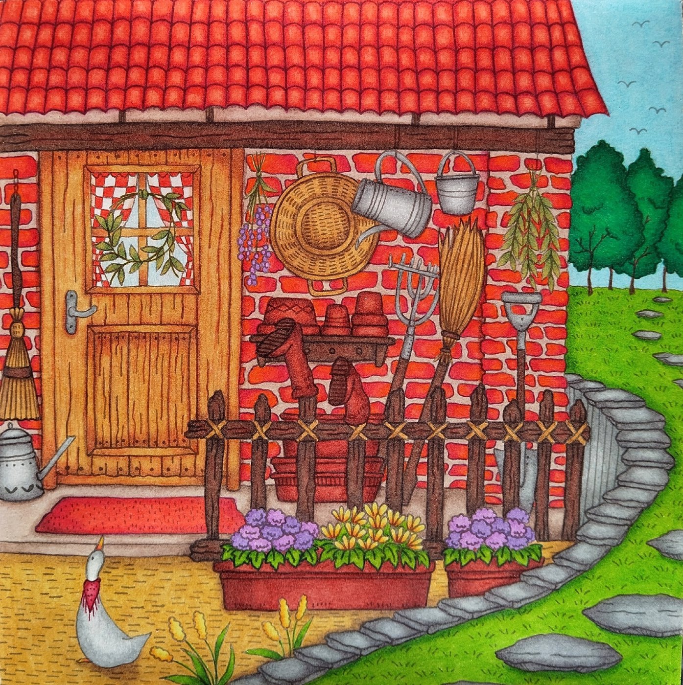 Работа от Daria_coloring_hobby