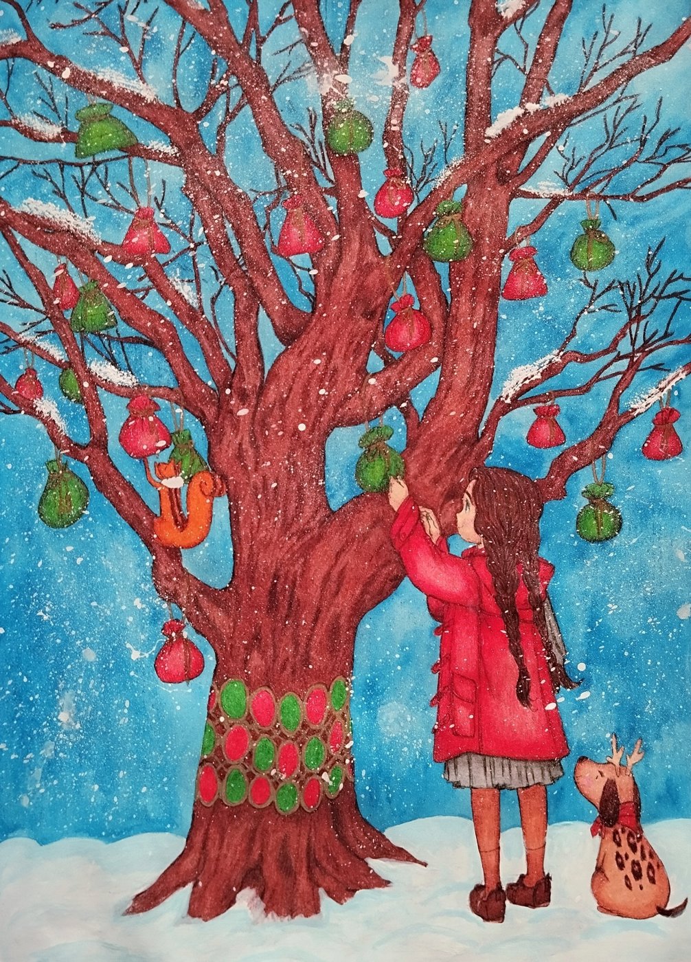 Работа от Daria_coloring_hobby