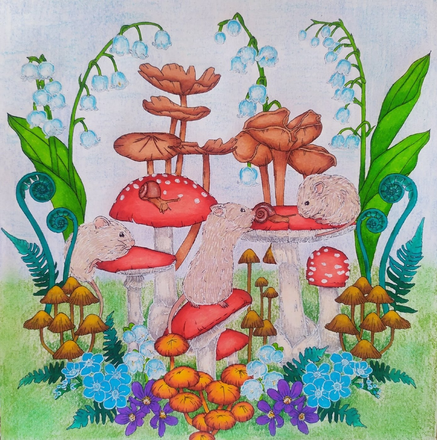 Работа от Daria_coloring_hobby