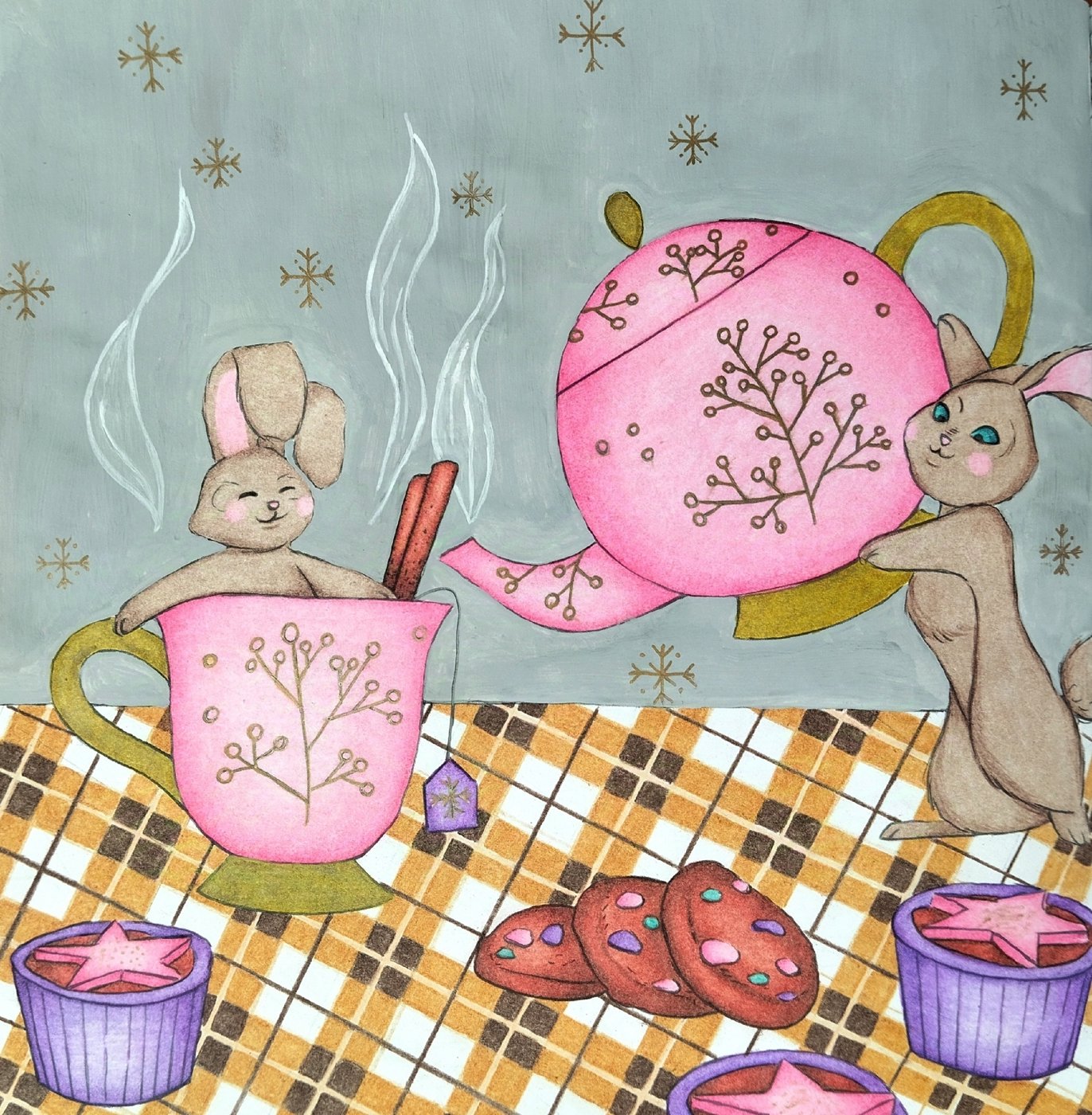 Работа от Daria_coloring_hobby
