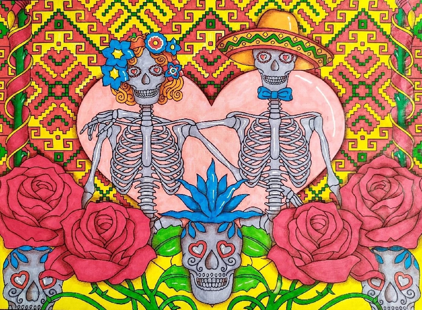 Работа от Daria_coloring_hobby