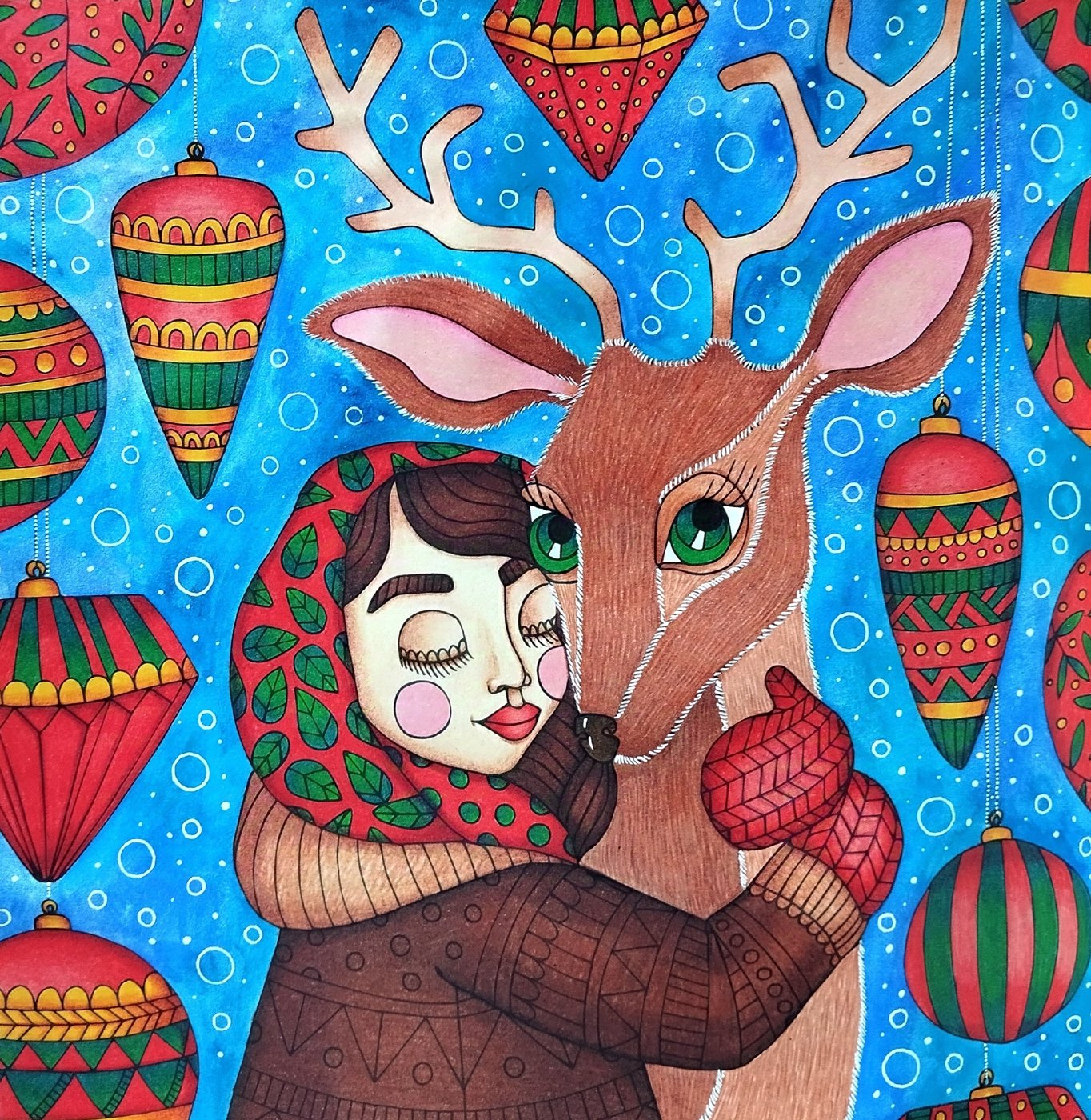 Работа от Daria_coloring_hobby