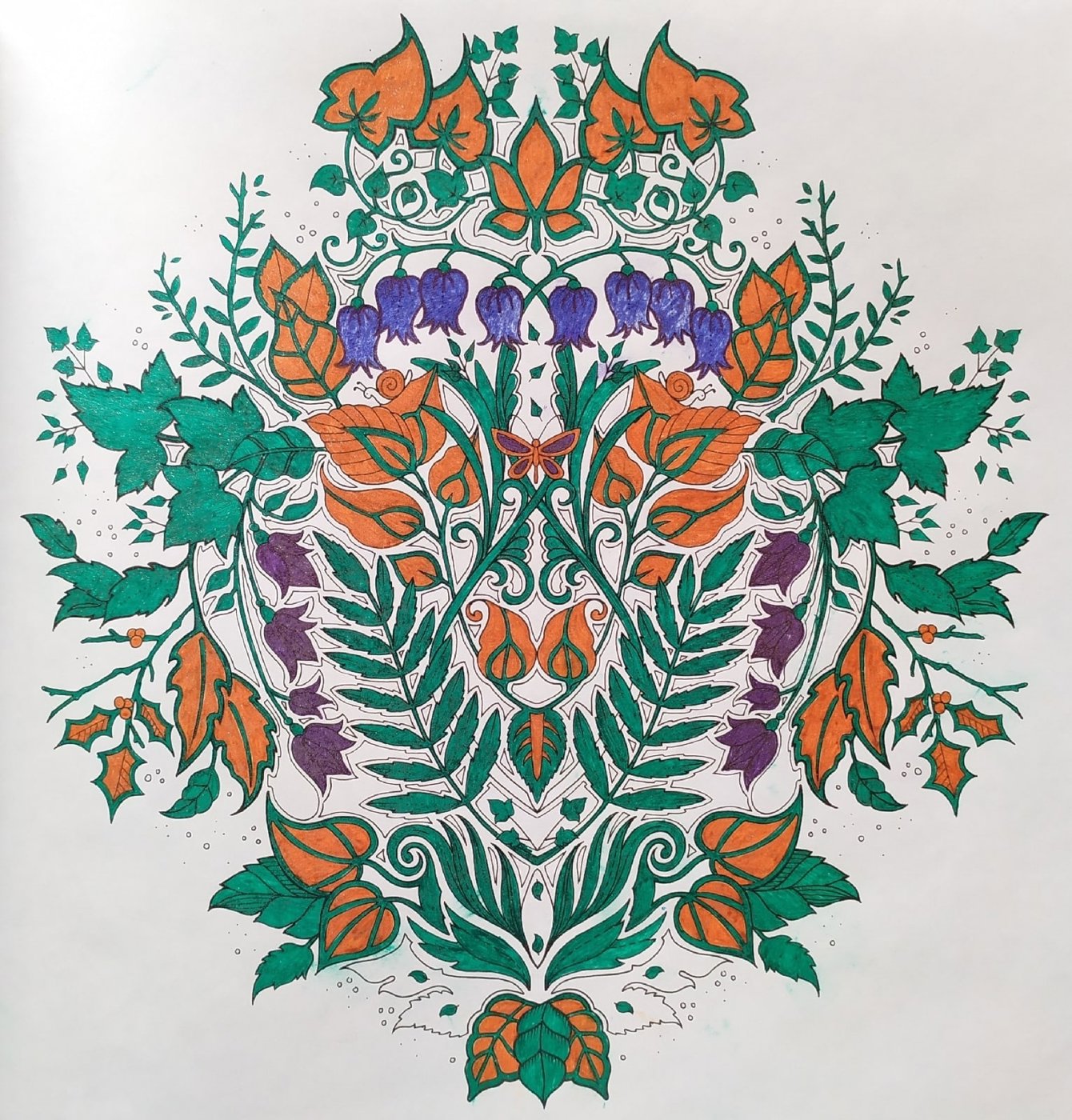 Работа от Daria_coloring_hobby