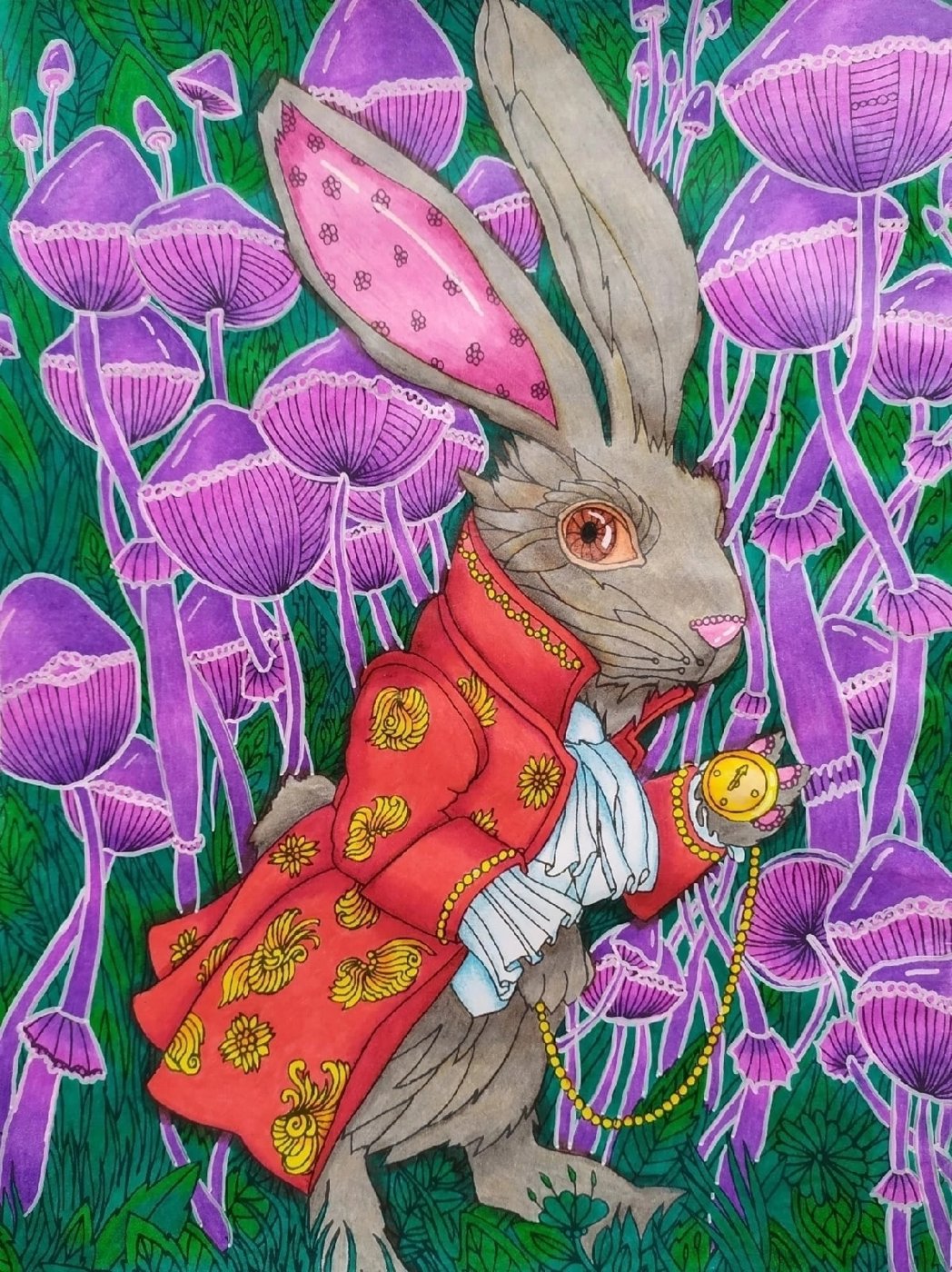 Работа от Daria_coloring_hobby