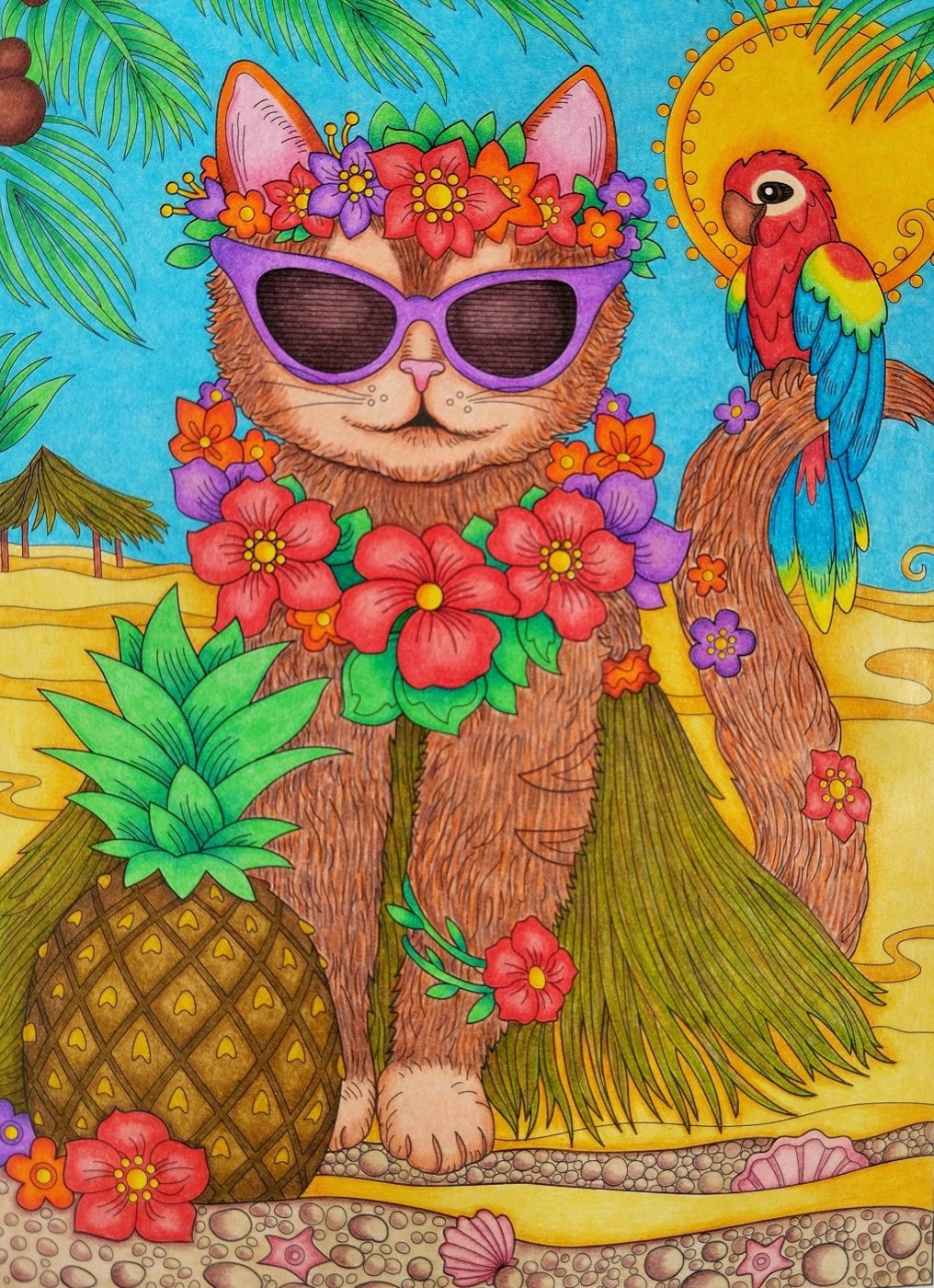Работа от Daria_coloring_hobby