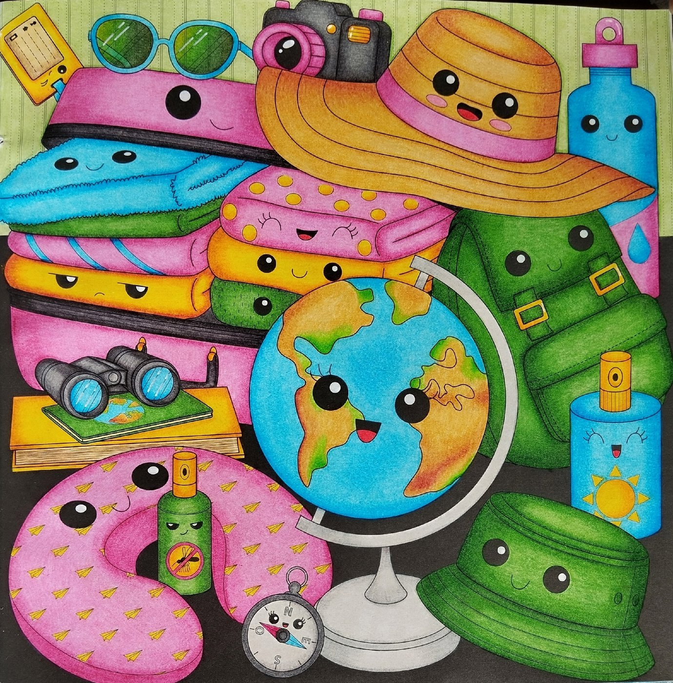 Работа от Daria_coloring_hobby