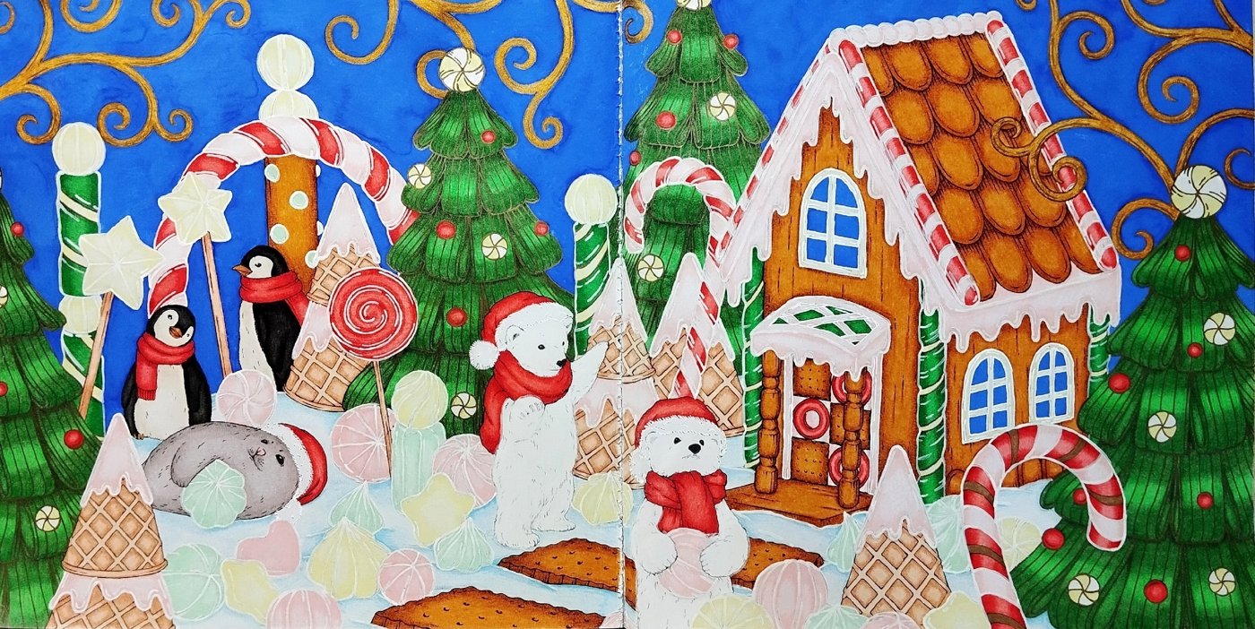 Работа от Daria_coloring_hobby