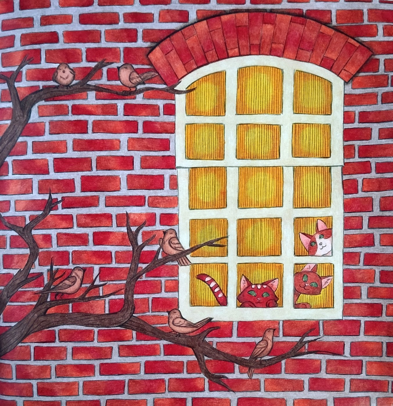 Работа от Daria_coloring_hobby