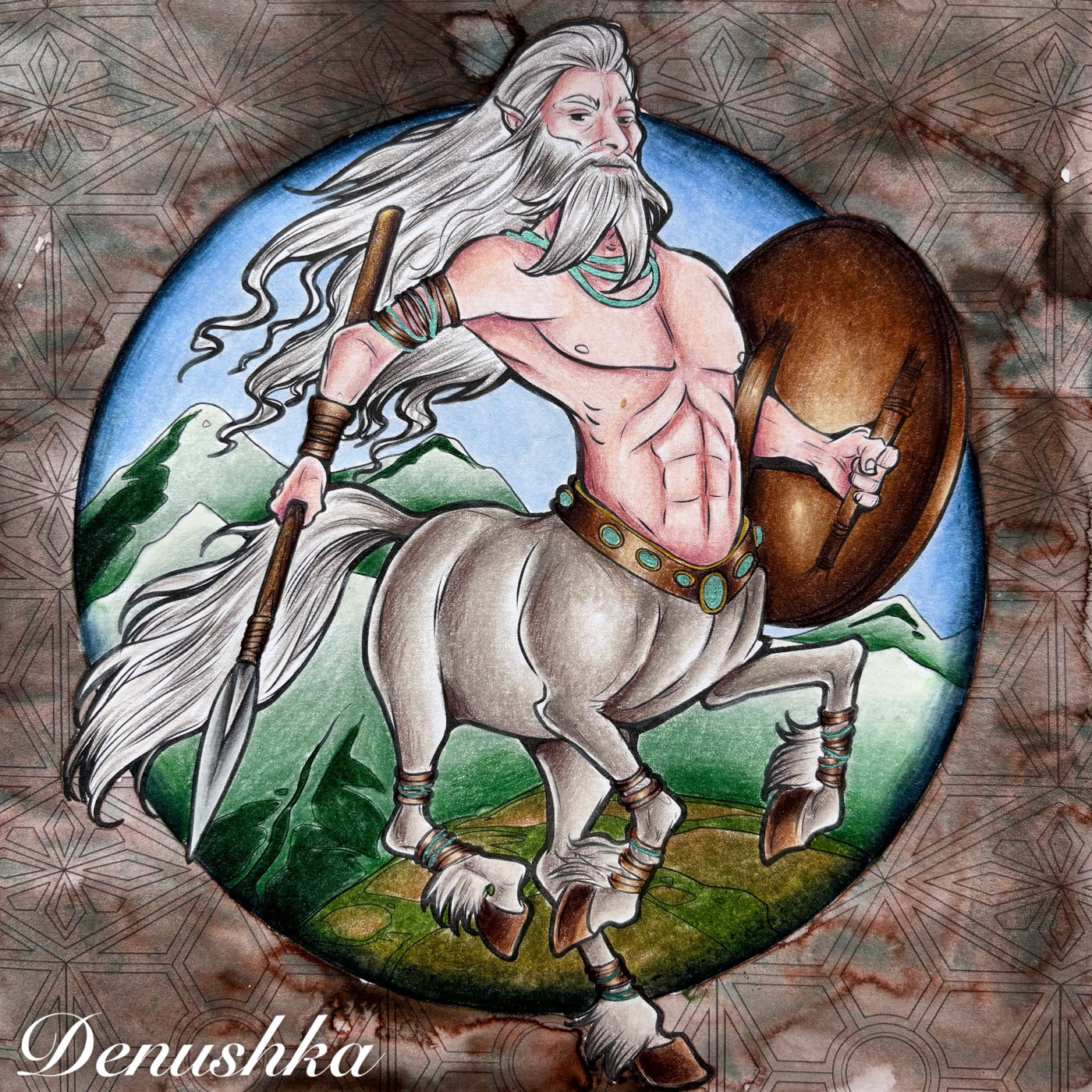 Работа от Denushka