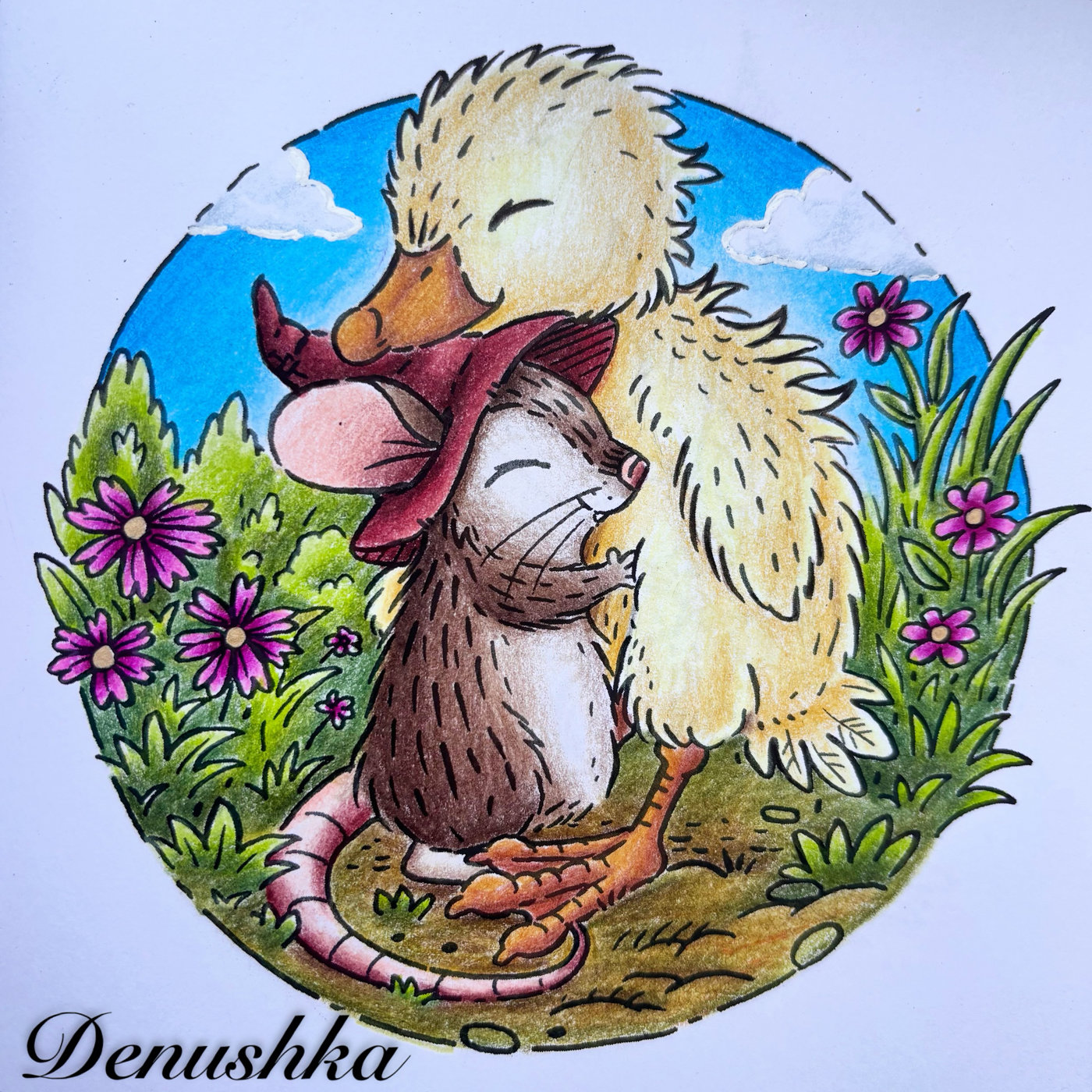 Работа от Denushka