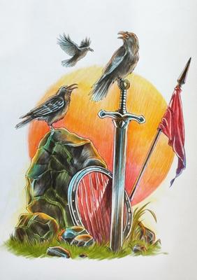 Поле боя — раскрасил @Yana Kolokolova