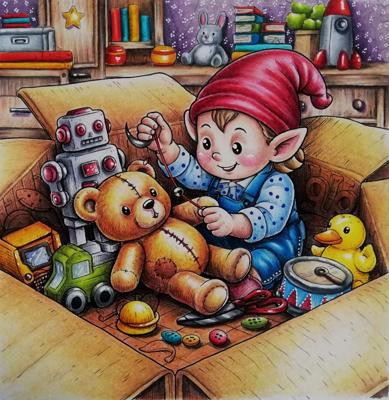 Работа от Irina_coloring_hobby