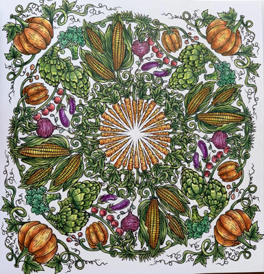 Работа @Coloring blossom