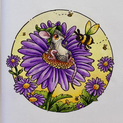 Работа от Coloring blossom