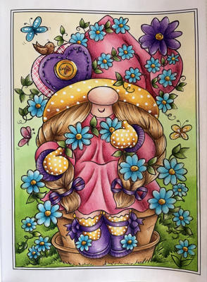 Работа @Coloring blossom