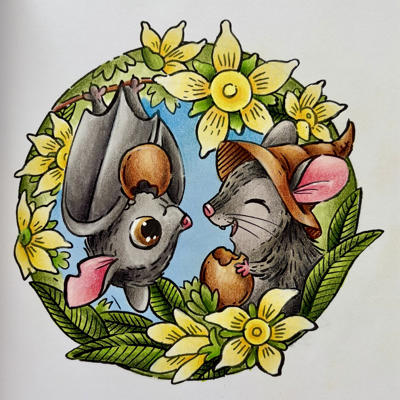 Работа от Coloring blossom
