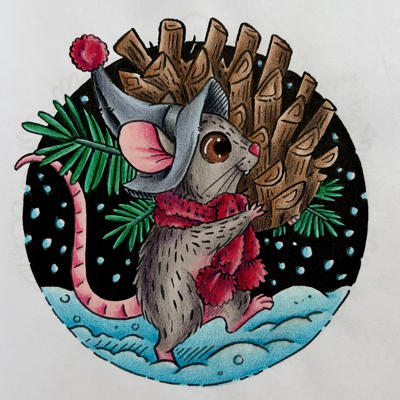Работа @Coloring blossom