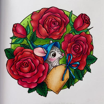Работа от Coloring blossom
