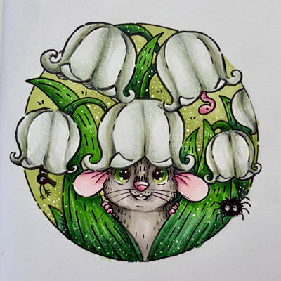 Работа от Coloring blossom