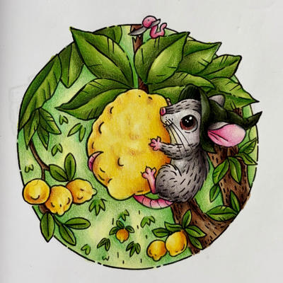 Работа от Coloring blossom