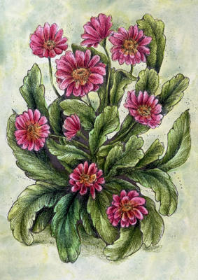Работа @Coloring blossom