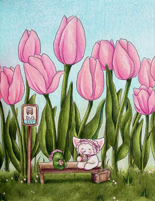 Работа @Coloring blossom