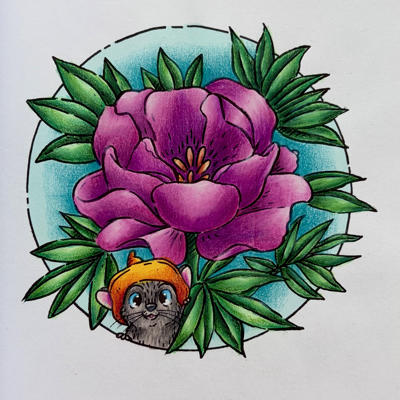 Работа от Coloring blossom