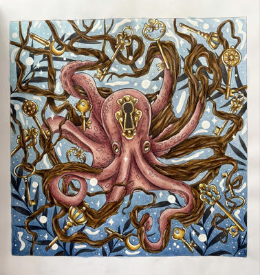 Работа @Coloring blossom