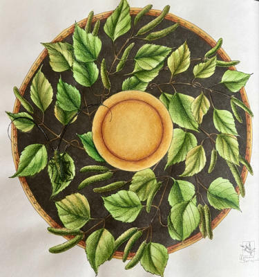 Работа @Coloring blossom