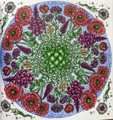 Работа @Coloring blossom
