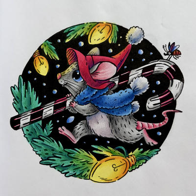 Работа @Coloring blossom