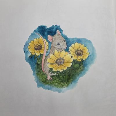 Работа от Natasha coloring girl