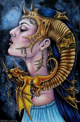 Mother of Dragons. от Sophia