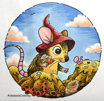 Работа @AnastasiaColoring