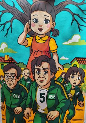 Игра в кальмара от СергеевнаART
