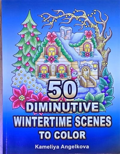 50 Diminutive Wintertime Scenes to Color