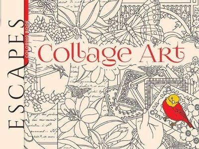 ESCAPES Collage Art Coloring Book