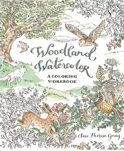 Woodland watercolor