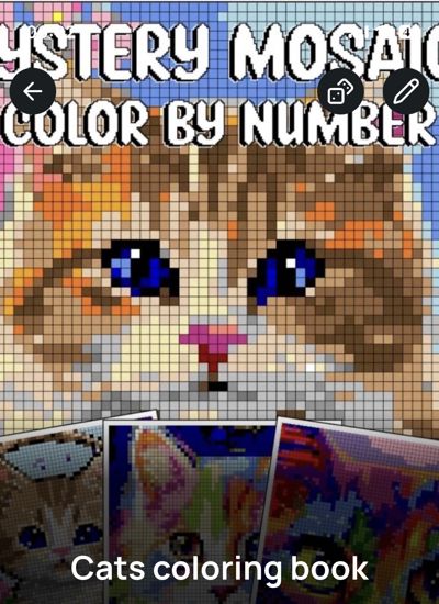 Cats coloring book