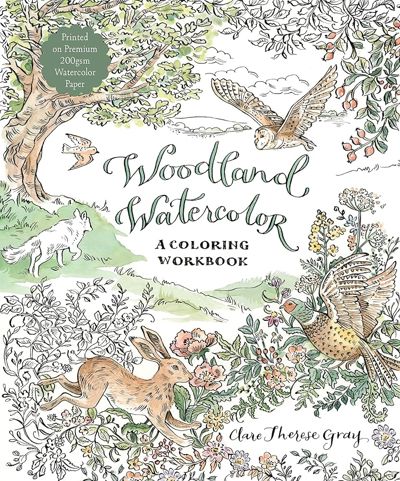 Woodland watercolor