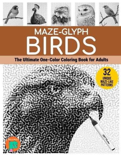 Maze-Glyph Birds