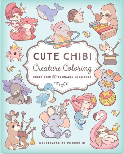 Cute Chibi Creature Coloring