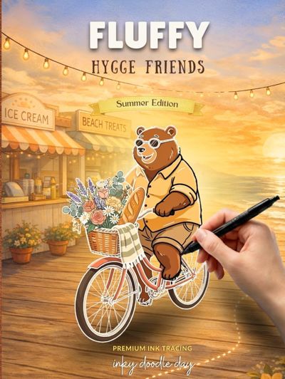 Inkalia. Fluffy hygge friends. Summer edition