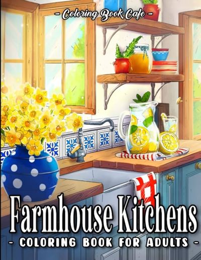 Country Kitchens Coloring Book