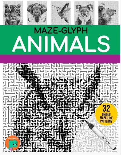 Maze-Glyph Animals
